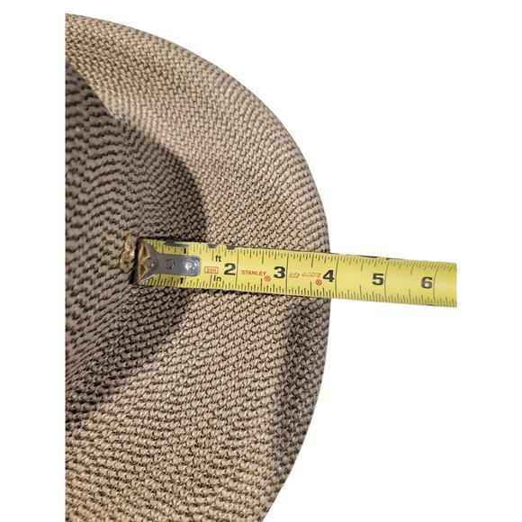 Eric Javits Bella Straw Hat Floppy UPF 50+ Max UV Protection Tan O/S - Picture 14 of 15